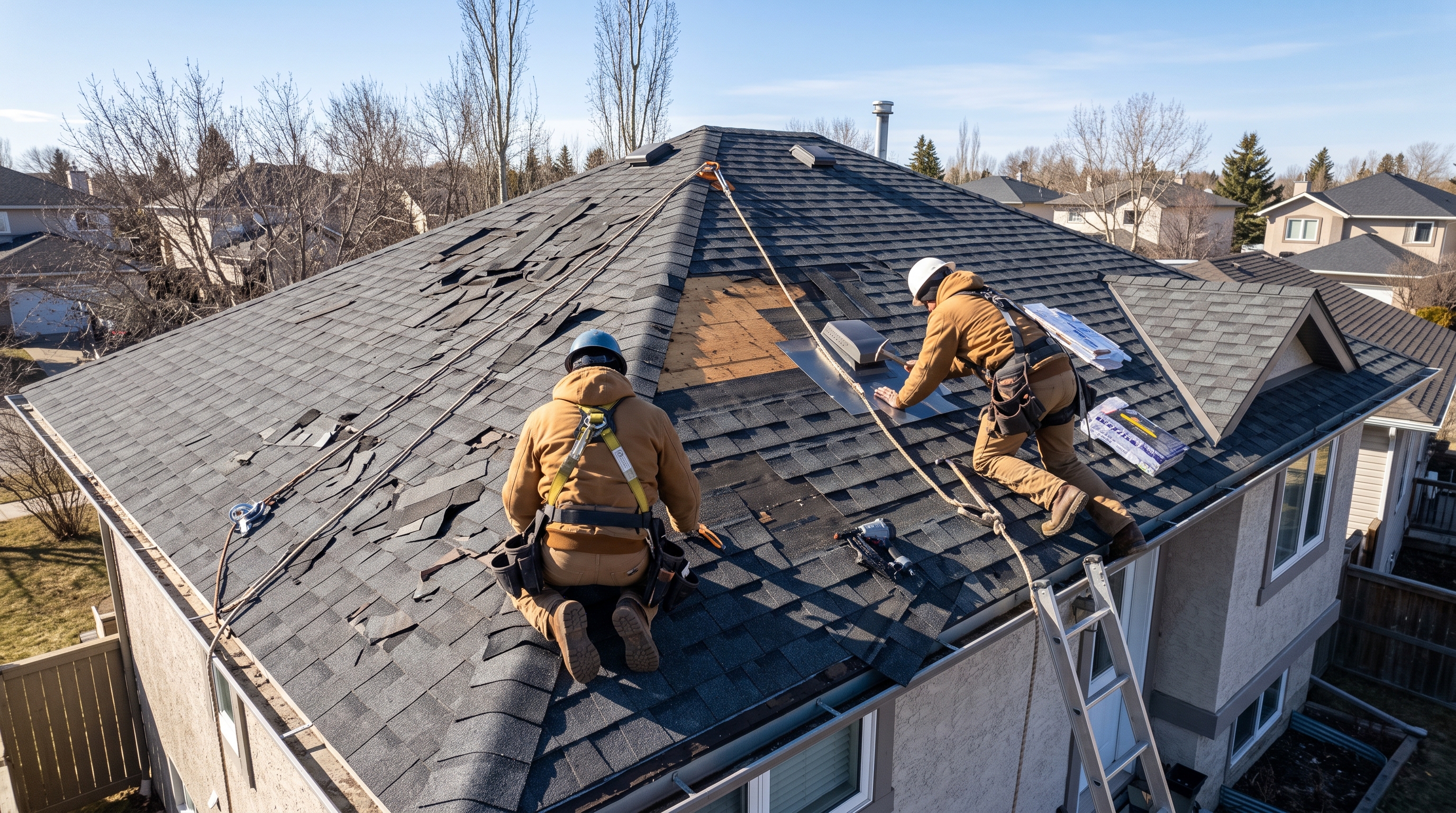 Chinook Wind Roof Damage in Parkland County: Spotting It Before It Leaks